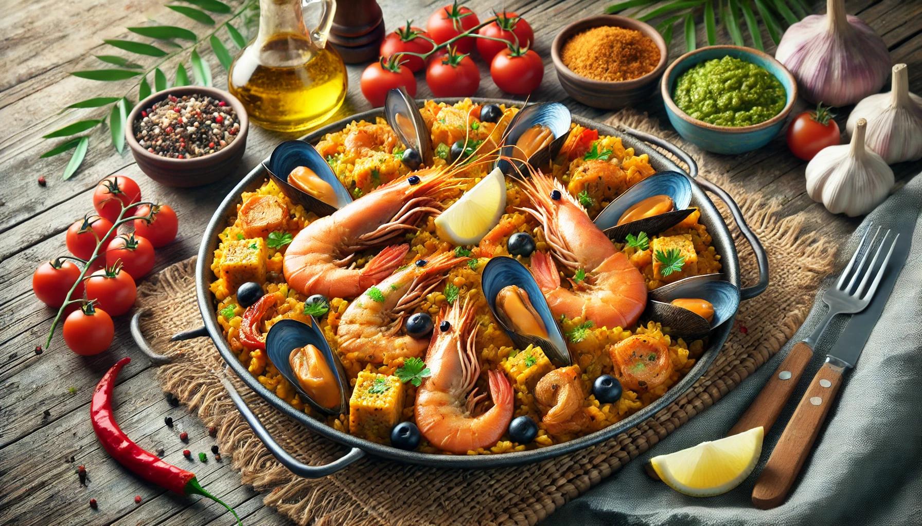 Deniz Mahsullü Paella Tarifi