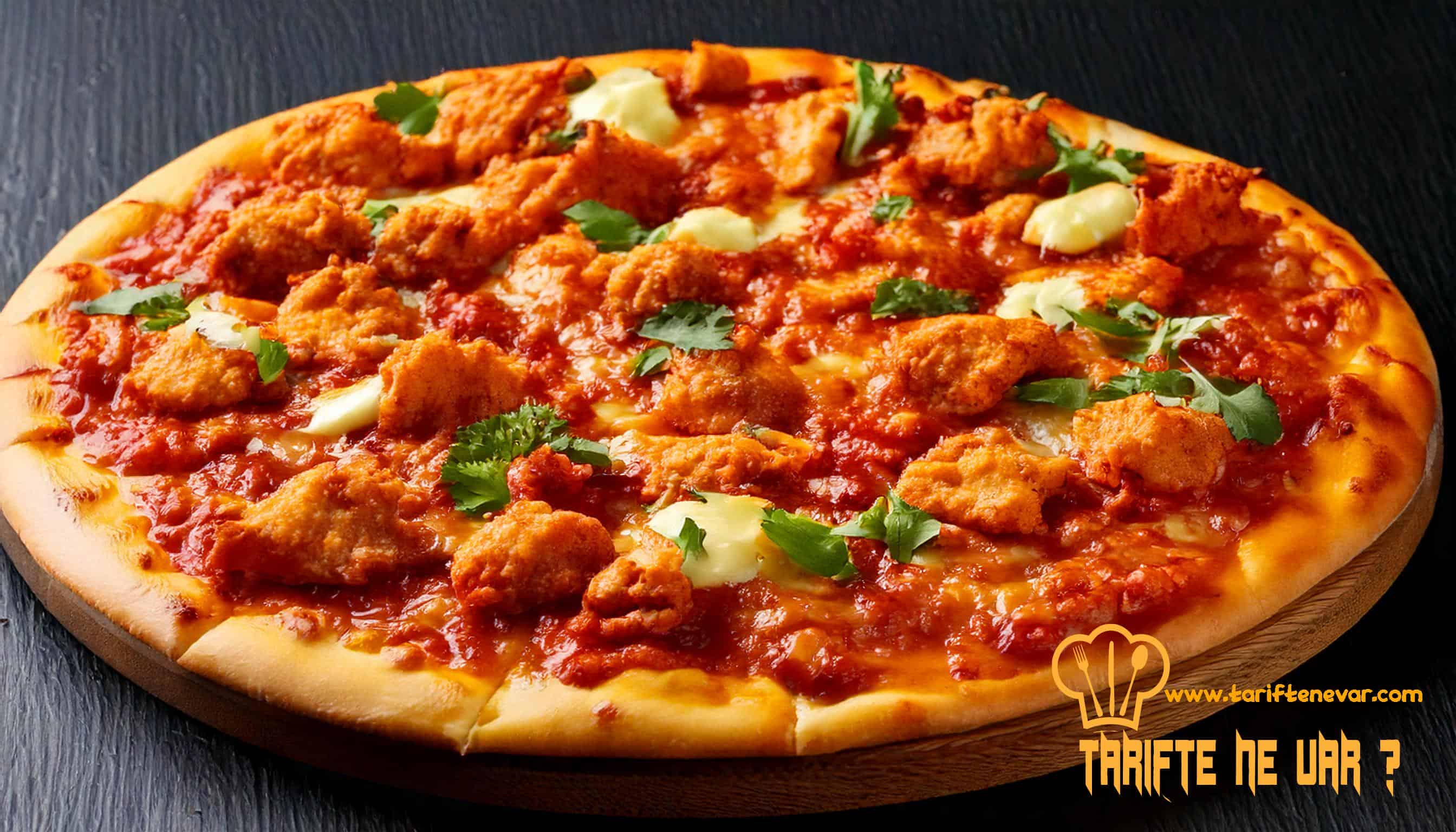 Buffalo Soslu Tavuklu Pizza Tarifi