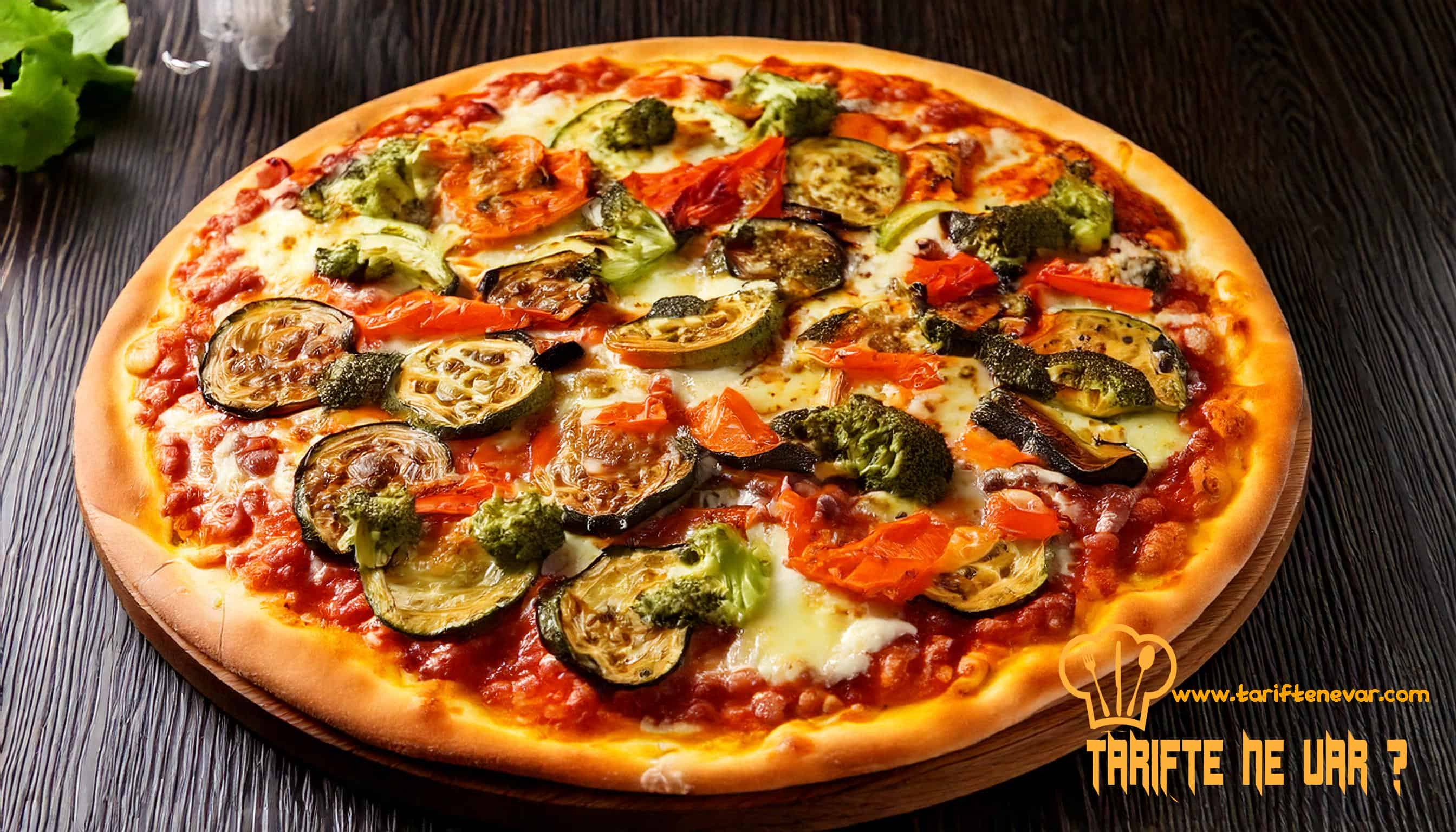 Izgara Sebzeli Pizza Tarifi