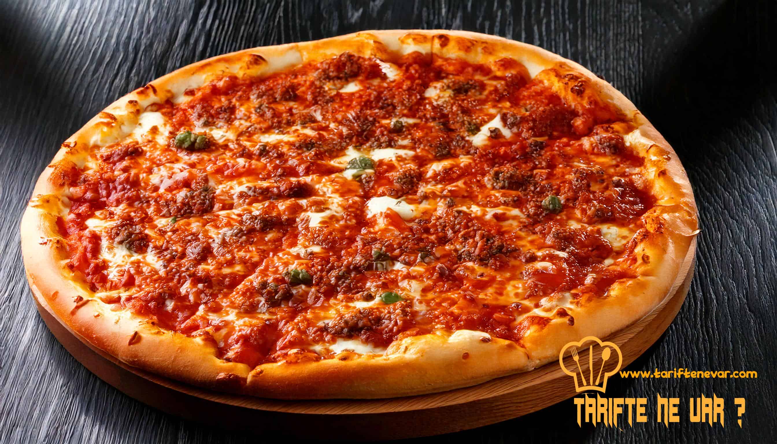 Türk Baharatlı Pizza Tarifi