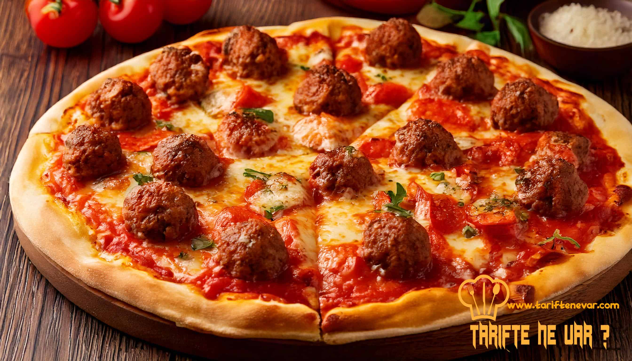 Köfteli Pizza Tarifi