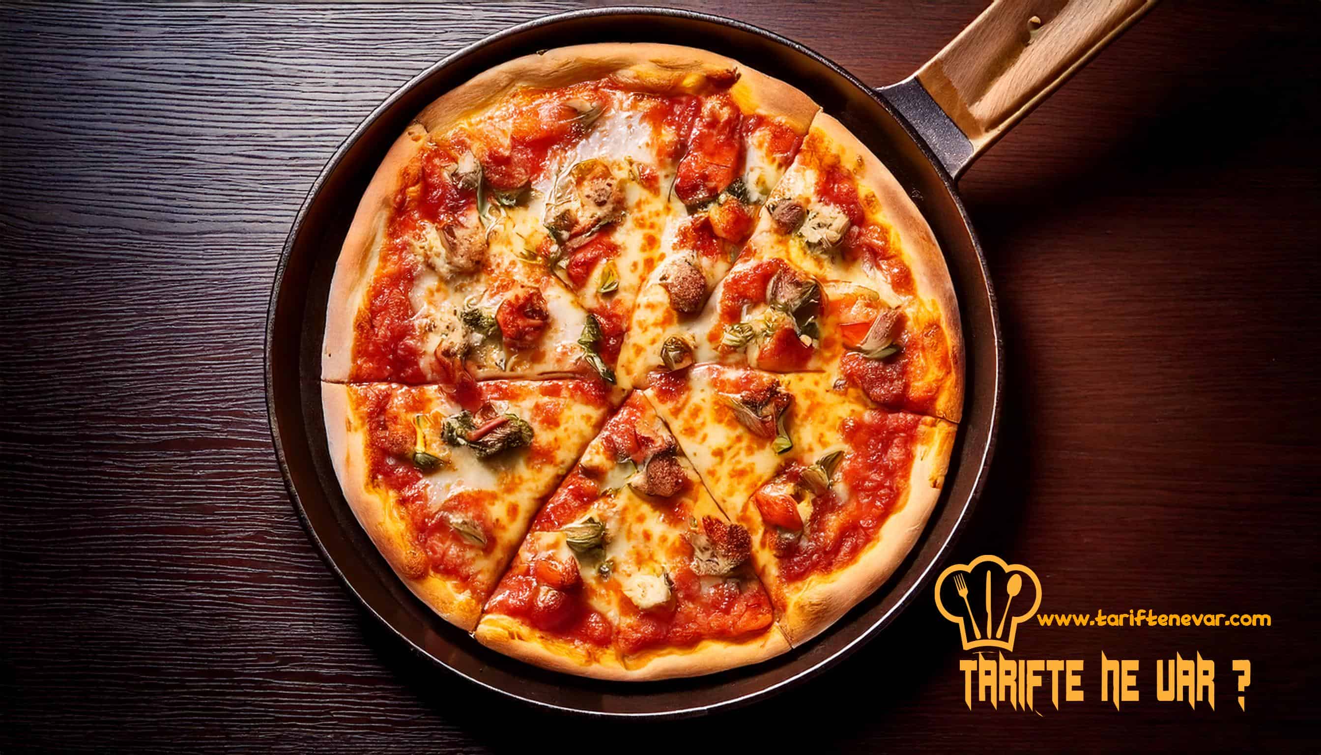 Tavada Pratik Pizza Tarifi
