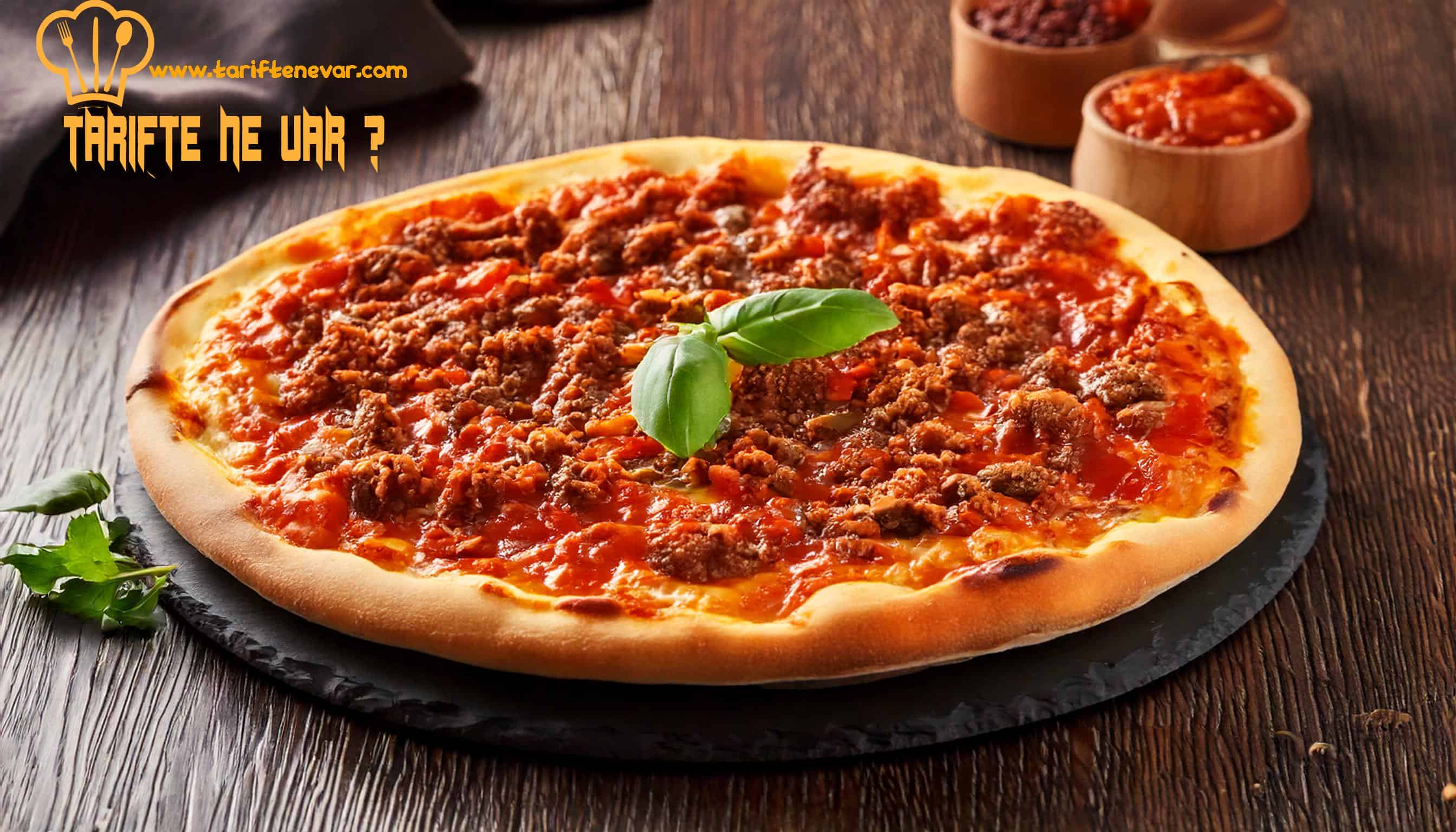Fındık Lahmacun Pizza Tarifi