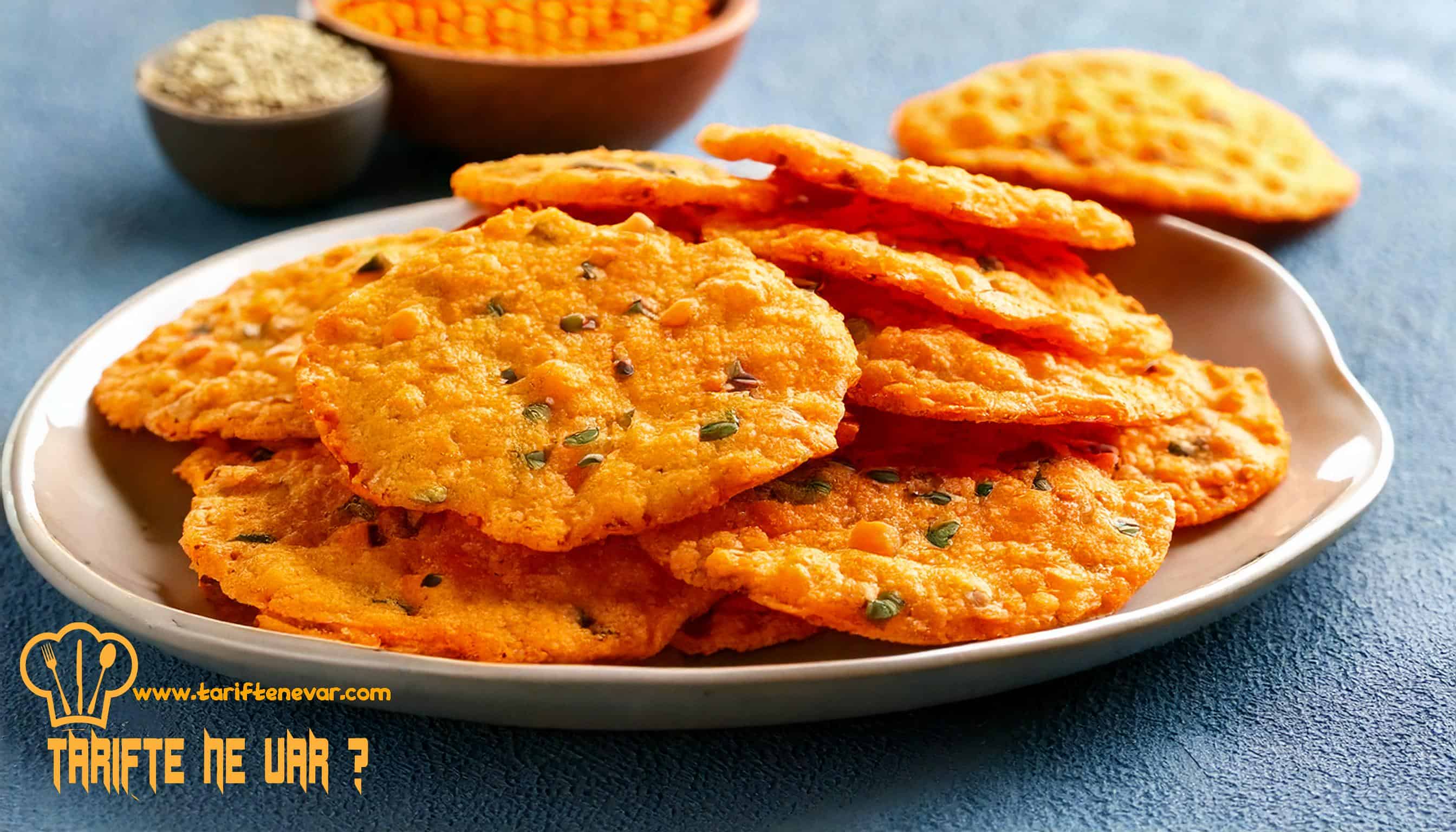 Çıtır Mercimek Krakerleri