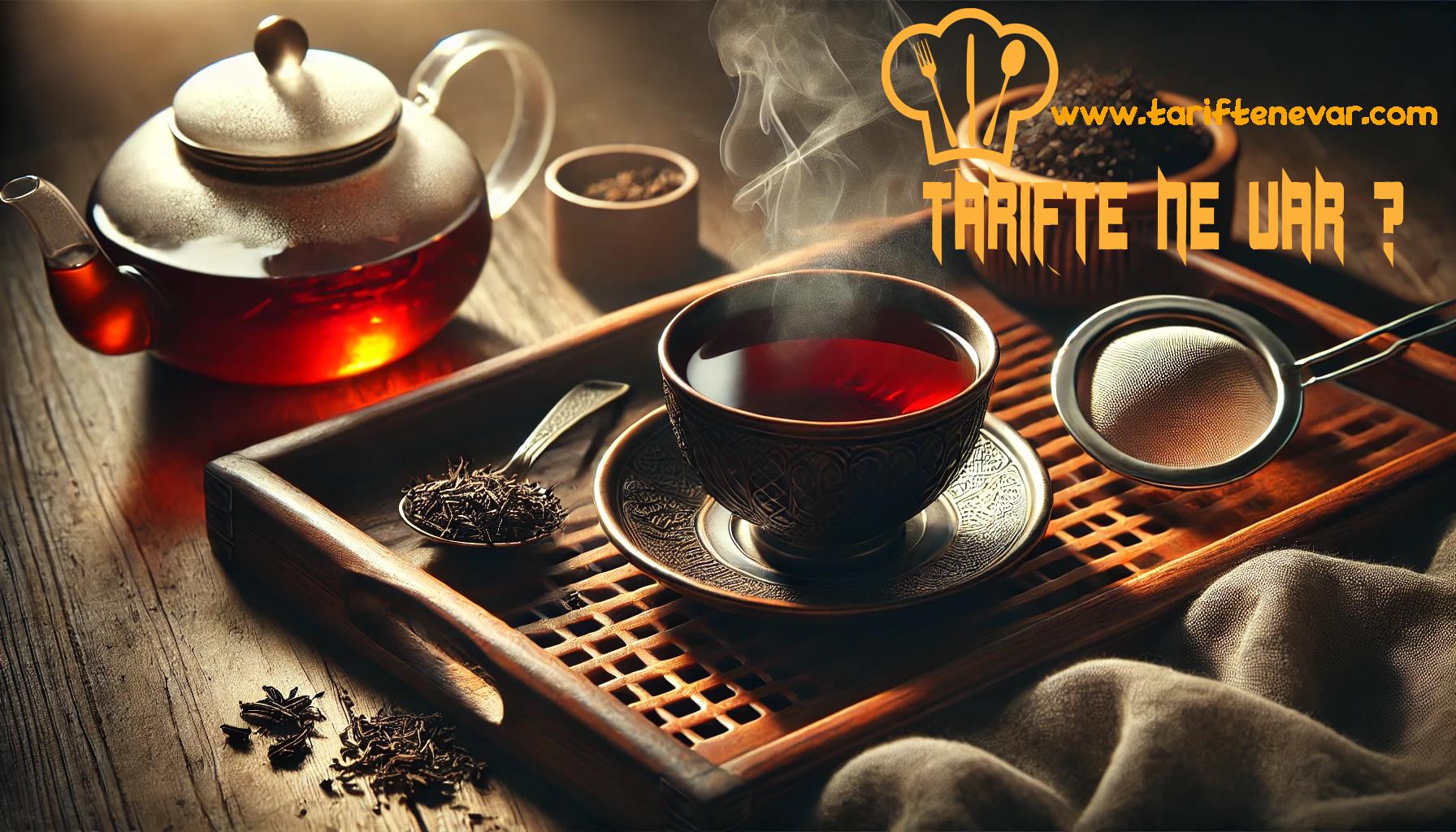 Siyah Çay Tarifi