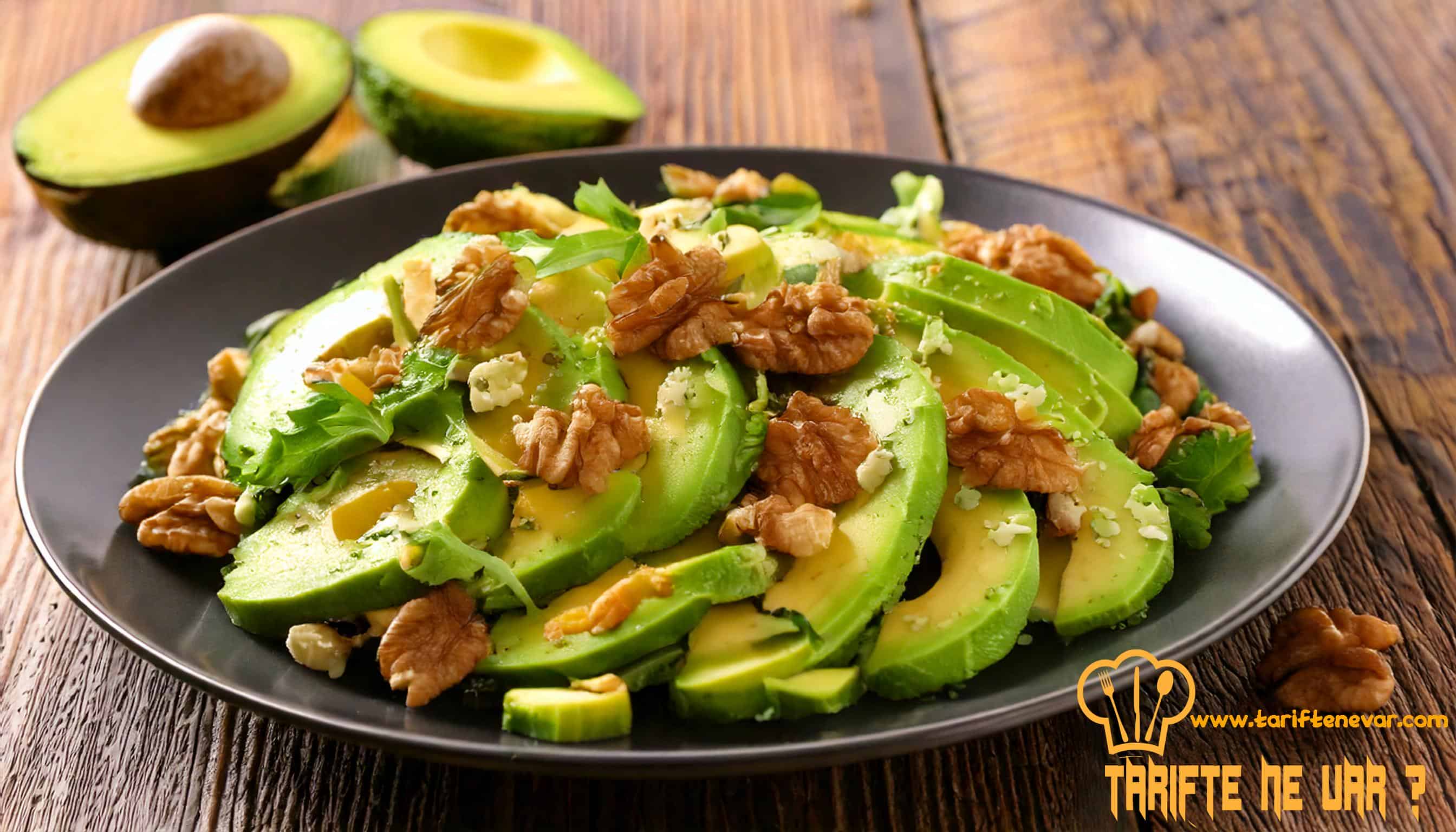 Cevizli Avokado Salatası Tarifi