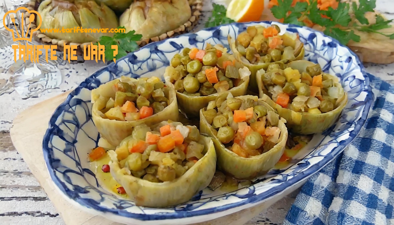 İzmir Usulü Enginar Dolması Tarifi