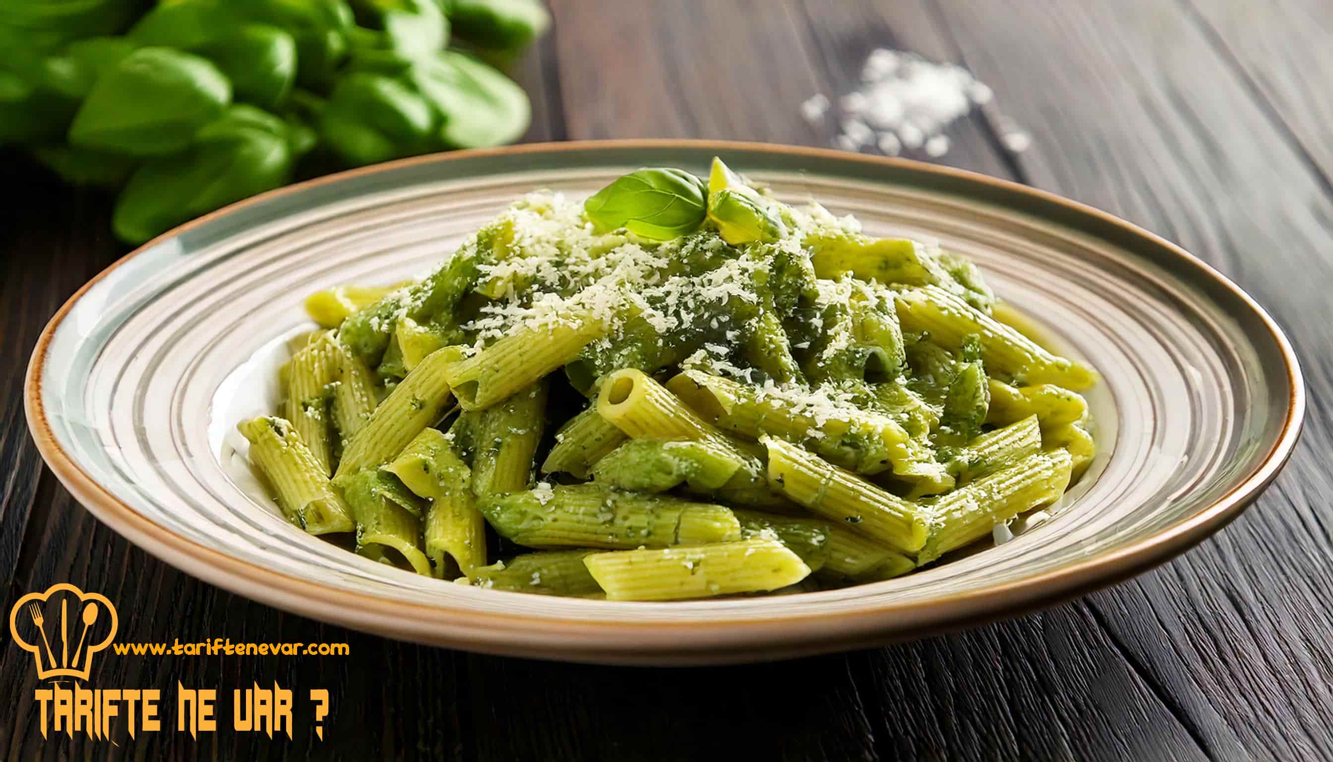 Kremalı Ispanaklı Penne Tarifi