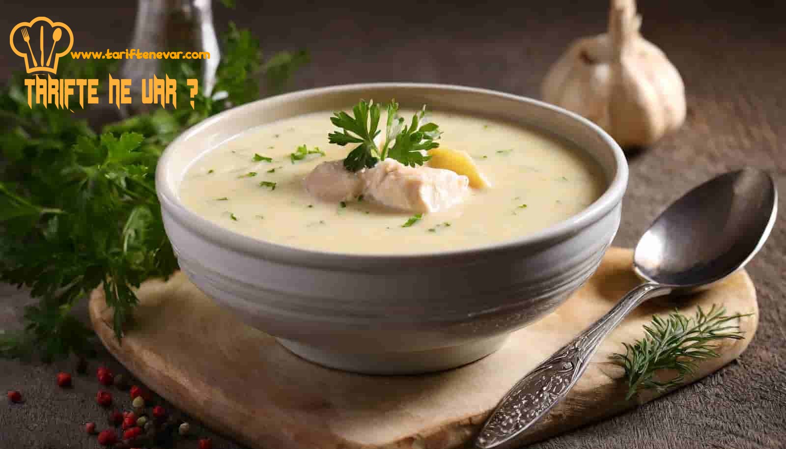 Kremalı Tavuk Çorbası Yemek Tarifi