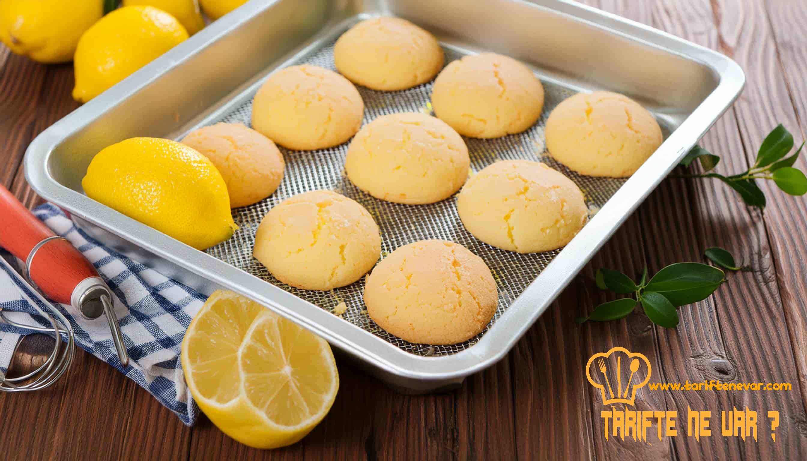 Limonlu Kurabiye Tarifi
