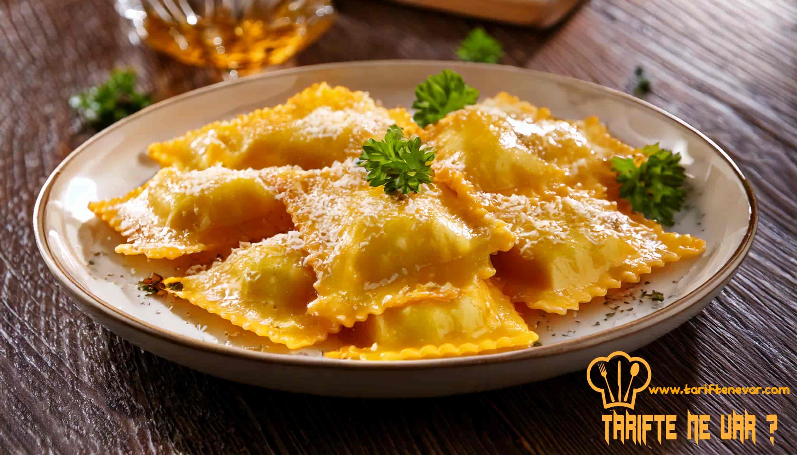 Ricotta Peynirli Ravioli Tarifi