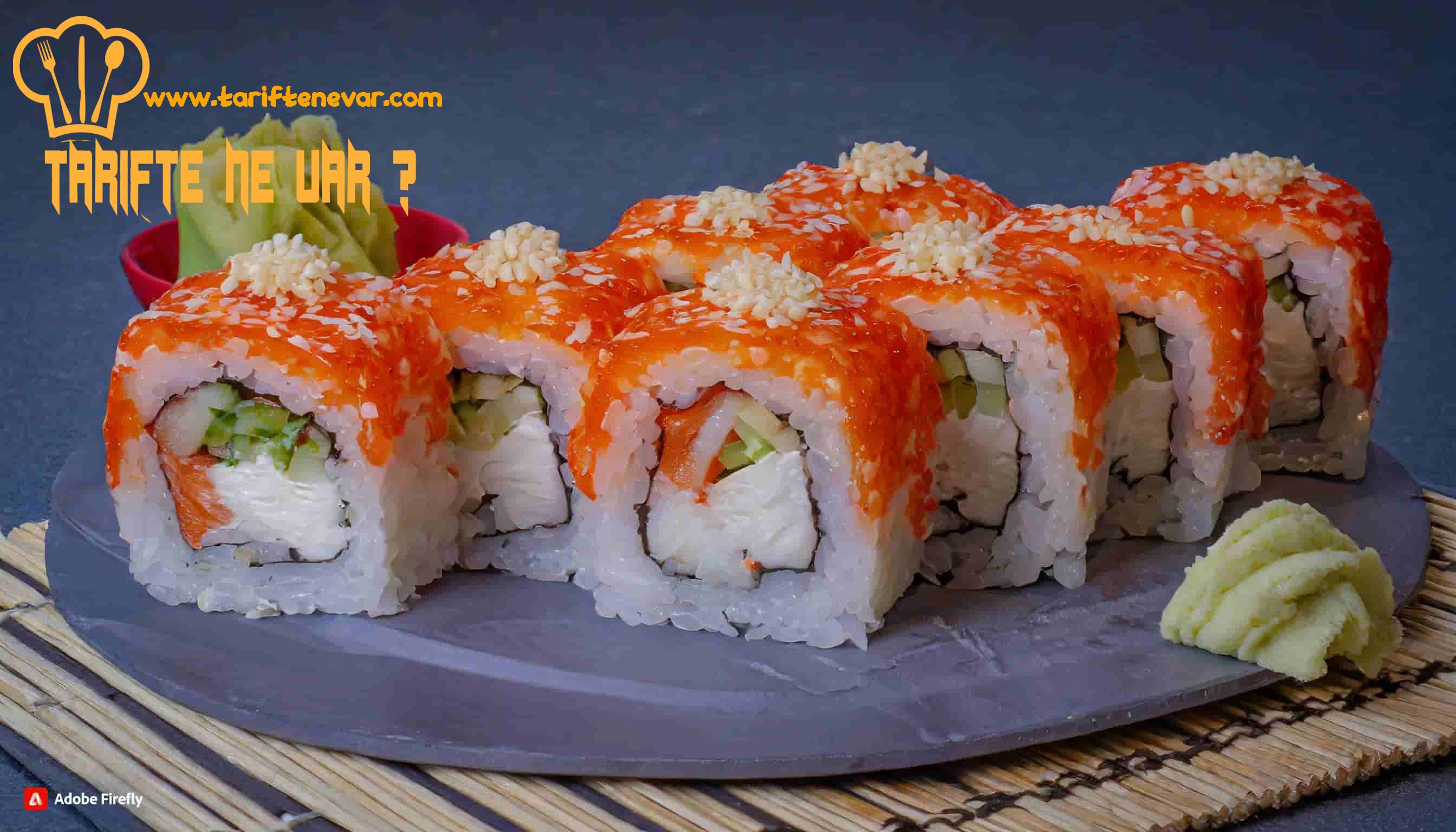 Sushi (Suşi) Rolls Tarifi