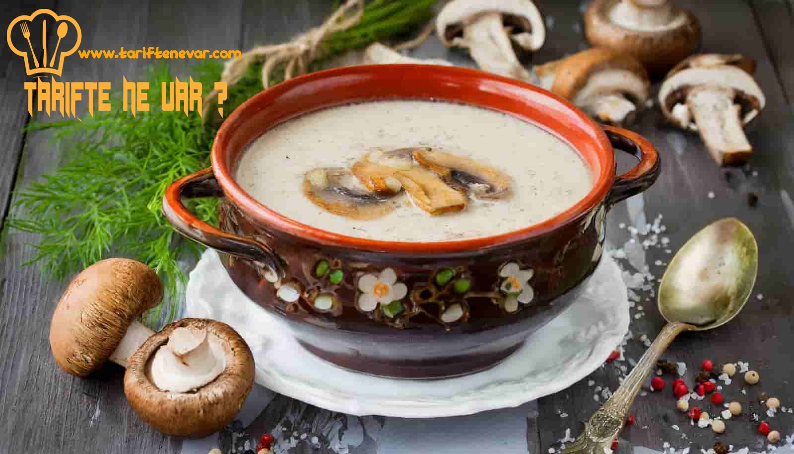 Sütlü Mantar Çorbası