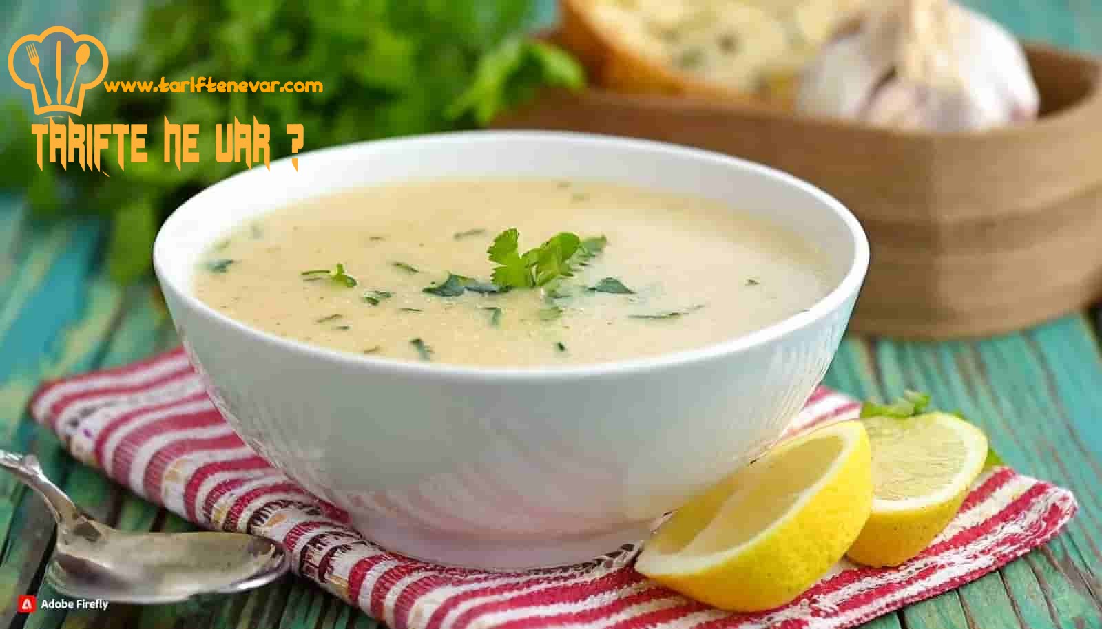 Terbiyeli Tavuk Suyu Çorbası