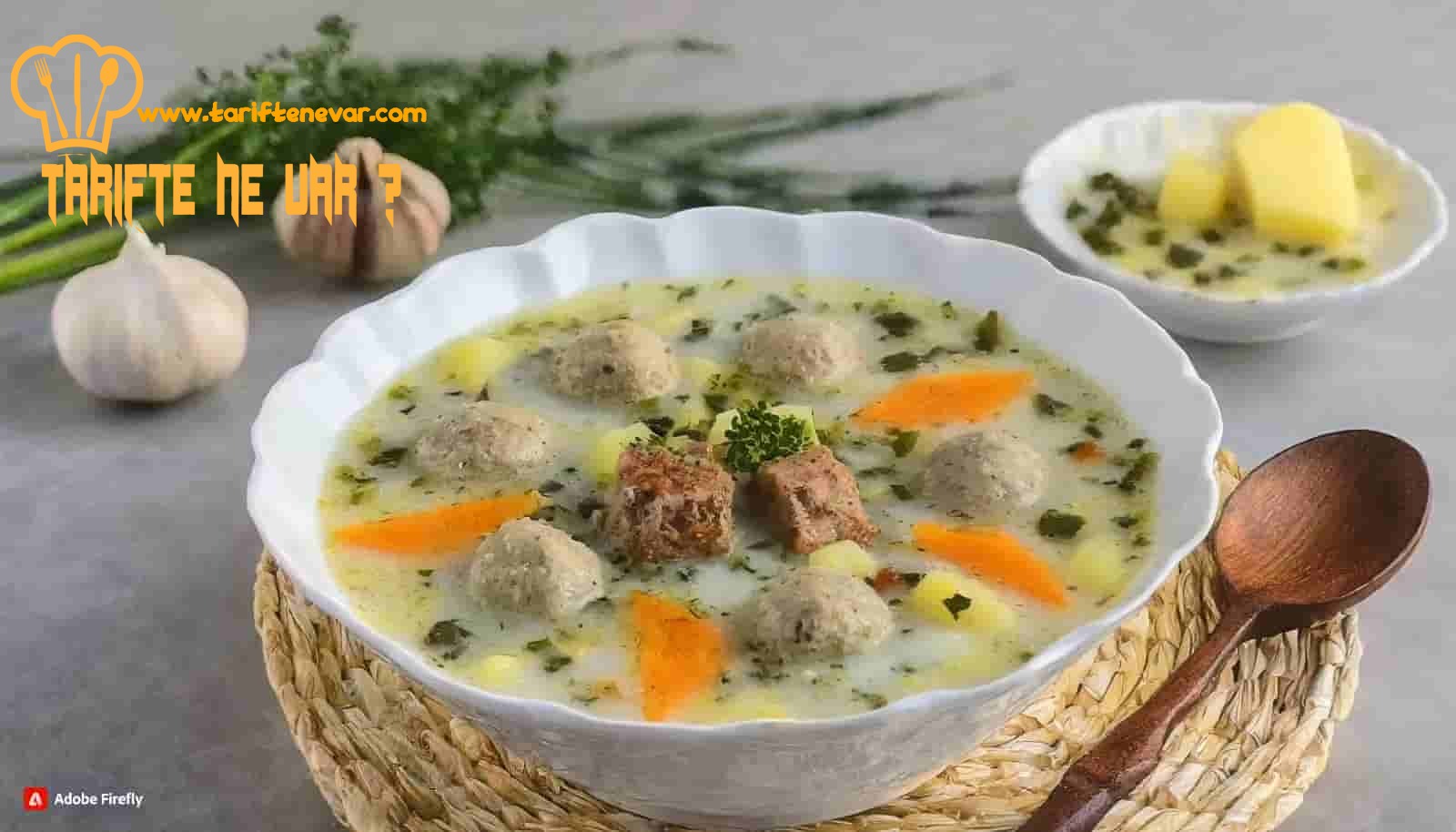 Ekşili Yuvalama Köfte Çorbası