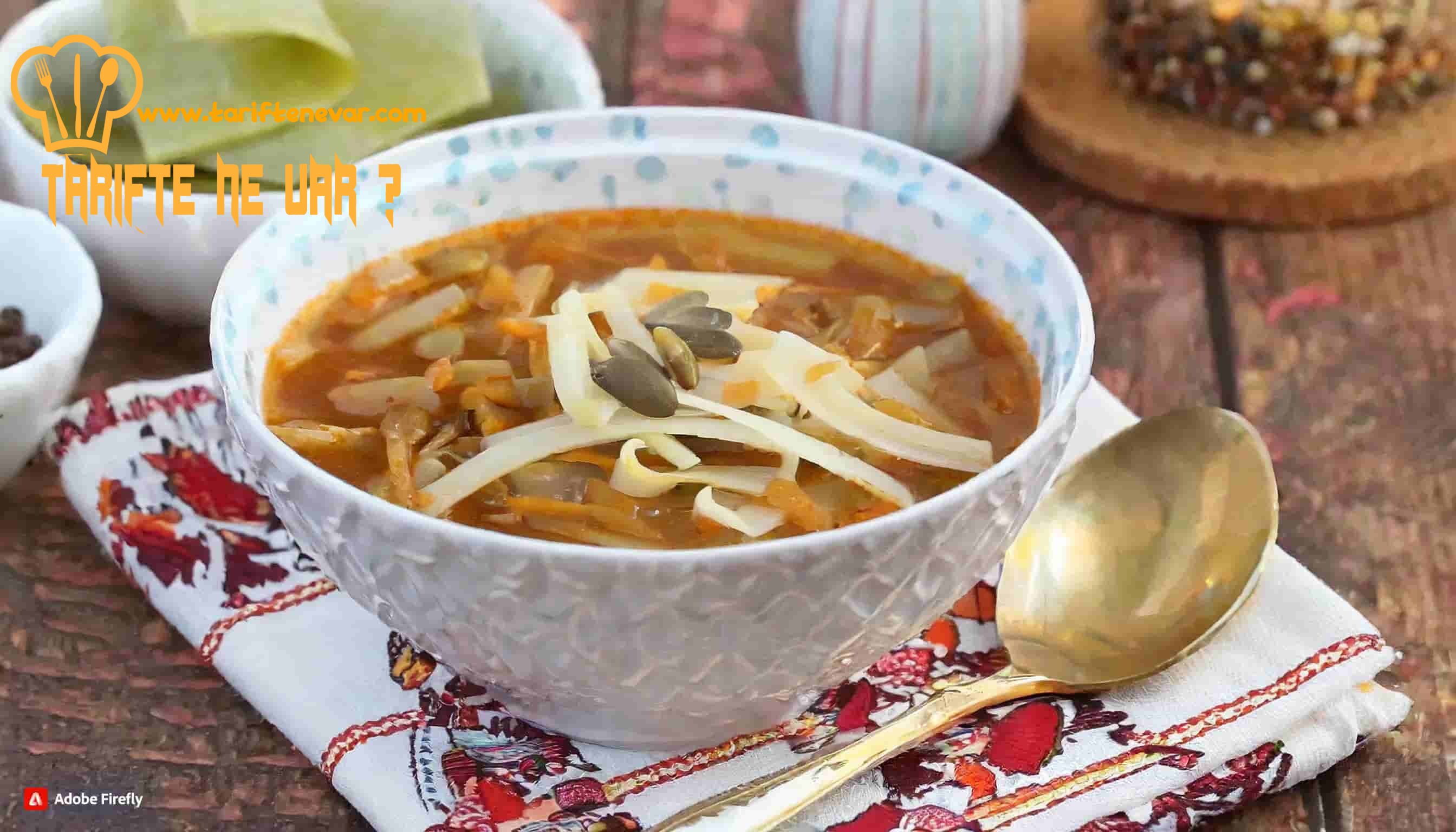 Erişteli Yeşil Mercimek Çorbası Tarifi